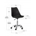 Комплект (4шт) крісло Evo-Kids Capri Black (арт. H-231 B/B-Х4) 