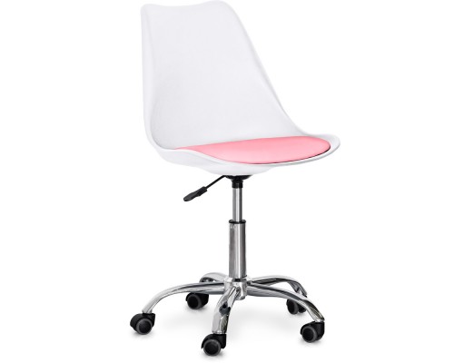 Крісло Evo-kids Capri White / Pink (арт. H-231 W/PN) 