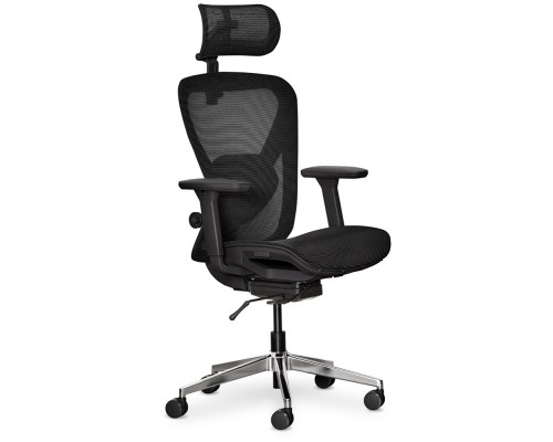 Крісло Mealux Q1 Air Black (арт. HF-Q1 M/B) 