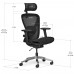 Крісло Mealux Q1 Air Black (арт. HF-Q1 M/B) 