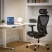 Крісло Mealux Q1 Air Black (арт. HF-Q1 M/B) 