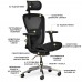 Крісло Mealux Q1 Air Black (арт. HF-Q1 M/B) 