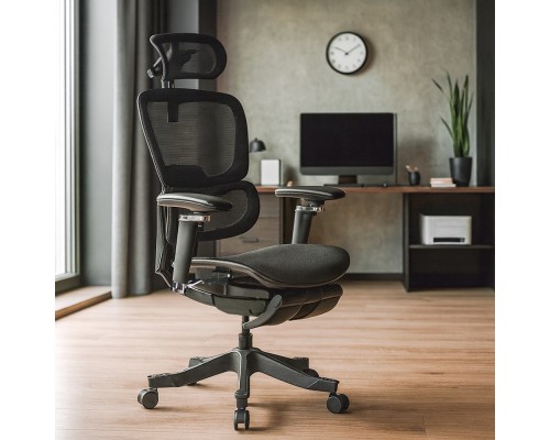 Офісне крісло Mealux Q5 Air Black (арт. HF-Q5 M/B) 