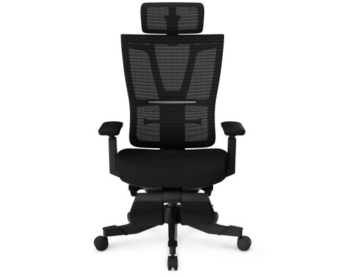 Крісло Mealux S6 Air Fabric Black (арт. HF-S6 F/B) 