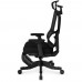 Крісло Mealux S6 Air Fabric Black (арт. HF-S6 F/B) 