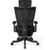 Крісло Mealux S6 Air Fabric Black (арт. HF-S6 F/B) 