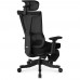 Крісло Mealux S6 Air Fabric Black (арт. HF-S6 F/B) 