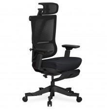Крісло Mealux S6 Air Fabric Black (арт. HF-S6 F/B)