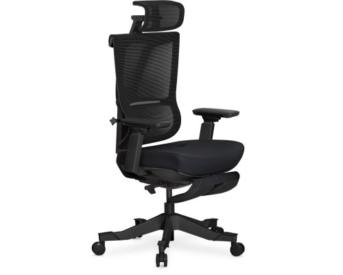 Крісло Mealux S6 Air Fabric Black (арт. HF-S6 F/B) 