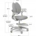 Дитяче крісло Mealux Sprint Duo Grey (арт.Y-412 G) 
