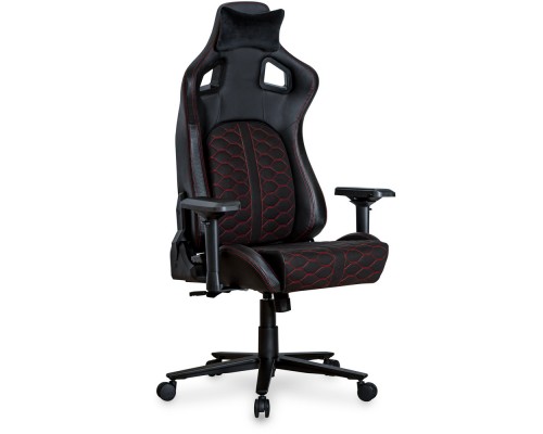 Геймерське крісло Cyberlux Hermes Fabric Black Red (арт. GM-403 B/R) 