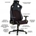 Геймерське крісло Cyberlux Hermes Fabric Black Red (арт. GM-403 B/R) 