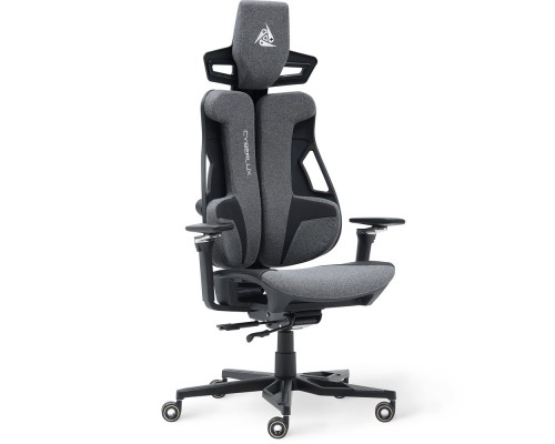 Геймерське крісло Cyberlux V10 Fabric Grey (арт. GM-V10 FG) 