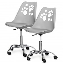Комплект (2шт) дитяче крісло Evo-Kids Indigo Grey (арт. H-232 G/G-Х2)