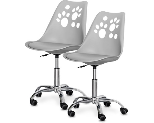 Комплект (2шт) дитяче крісло Evo-Kids Indigo Grey (арт. H-232 G/G-Х2) 