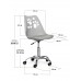 Комплект (2шт) дитяче крісло Evo-Kids Indigo Grey (арт. H-232 G/G-Х2) 
