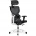 Крісло Mealux Q3 Air Fabric Black (арт. HF-Q3 F/B) 