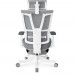 Крісло Mealux S6 Air Fabric Grey White (арт. HF-S6 F/GW) 