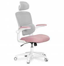 Підліткове офісне крісло Mealux Junior Air Pink (арт. HF-T1 F/DP)