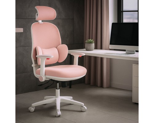 Підліткове офісне крісло Mealux Junior T2 Pink (арт. HF-T2 F/KP 