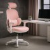 Підліткове офісне крісло Mealux Junior T2 Pink (арт. HF-T2 F/KP 