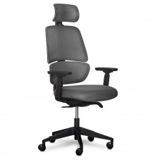 Крісло Mealux Leo Air Plus Dark Grey (арт.Y-546 KBG)