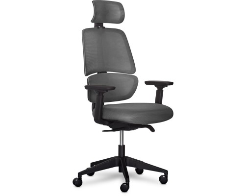 Крісло Mealux Leo Air Plus Dark Grey (арт.Y-546 KBG) 