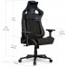 Геймерське крісло Cyberlux Hermes Fabric Black Gold Lite (арт. GM-403 B/Lite) 