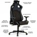 Геймерське крісло Cyberlux Hermes Fabric Black Gold Lite (арт. GM-403 B/Lite) 