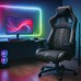 Геймерське крісло Cyberlux Hermes Fabric Black Gold Lite (арт. GM-403 B/Lite) 