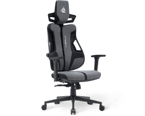 Геймерське крісло Cyberlux V8 Fabric Grey (арт. GM-V8 FG) 