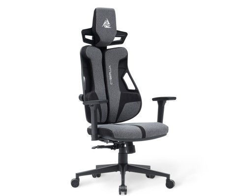 Геймерське крісло Cyberlux V8 Fabric Grey (арт. GM-V8 FG) 