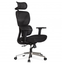 Крісло Mealux D1 Air Fabric Black (арт. HF-D1 F/B)