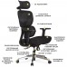 Крісло Mealux D1 Air Fabric Black (арт. HF-D1 F/B) 