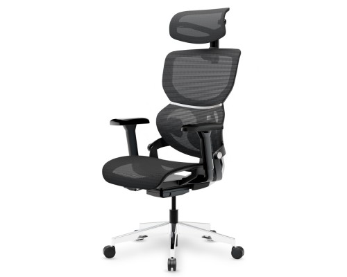 Крісло Mealux Q3 Air Black (арт. HF-Q3 M/B) 