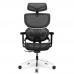 Крісло Mealux Q3 Air Black (арт. HF-Q3 M/B) 