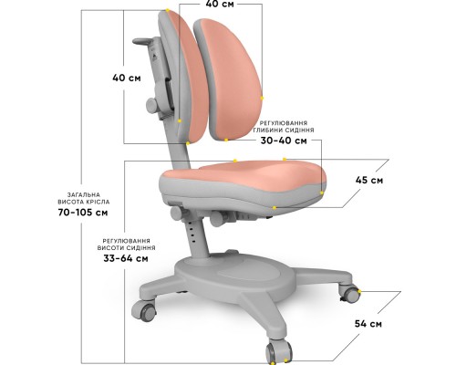 Крісло Mealux Onyx Duo PG (арт.Y-115 PG) 