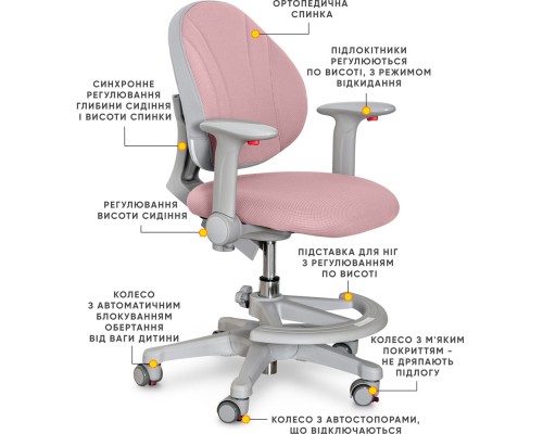 Дитяче крісло Evo-Kids Mio DP (арт.Y-407 DP) 