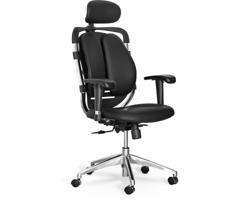 Крісло Mealux Mentor Duo Black (арт.Y-550 KB Duo) 