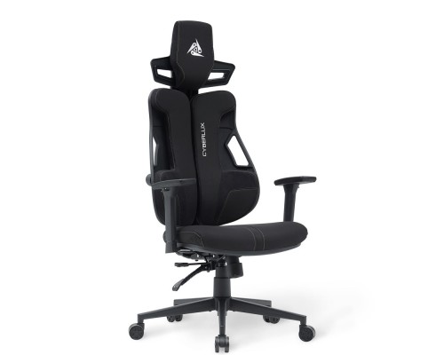 Геймерське крісло Cyberlux V8 Fabric Black (арт. GM-V8 FB) 