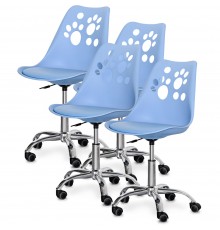 Комплект (4шт) дитяче крісло Evo-Kids Indigo Blue (арт H-232 BL/BL-Х4)