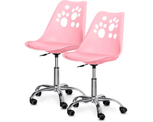Комплект (2шт) дитяче крісло Evo-Kids Indigo Pink (арт H-232 PN/PN-Х2) 
