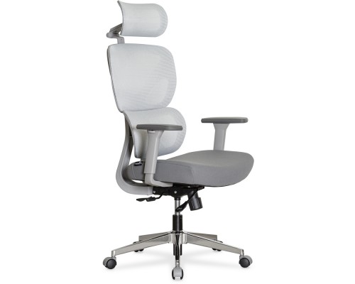 Крісло Mealux D1 Air Fabric Grey (арт. HF-D1 F/G) 