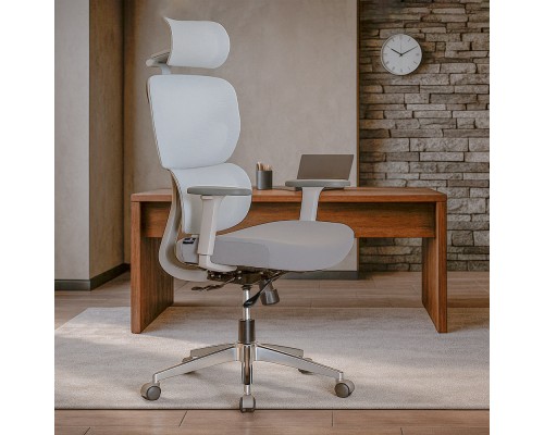 Крісло Mealux D1 Air Fabric Grey (арт. HF-D1 F/G) 