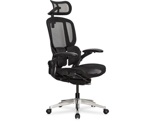 Крісло Mealux S202 Air Black (арт. HF-S202 M/B) 