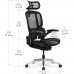 Крісло Mealux S202 Air Black (арт. HF-S202 M/B) 