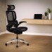 Крісло Mealux S202 Air Black (арт. HF-S202 M/B) 