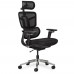 Крісло Mealux S4 Air Fabric Black (арт. HF-S4 F/B) 