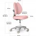 Дитяче крісло Mealux Sprint Duo Lite Pink (арт.Y-412 Lite KP) 