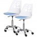 Комплект (2шт) дитяче крісло Evo-Kids Indigo White/Blue (арт H-232 W/BL-Х2) 
